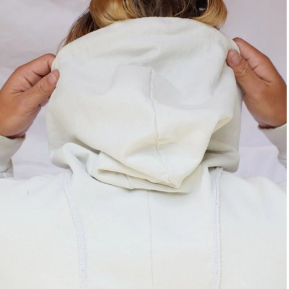 Dr. Collector's Jefferson Peace Hoodie in Off White - Picture 6 of 9